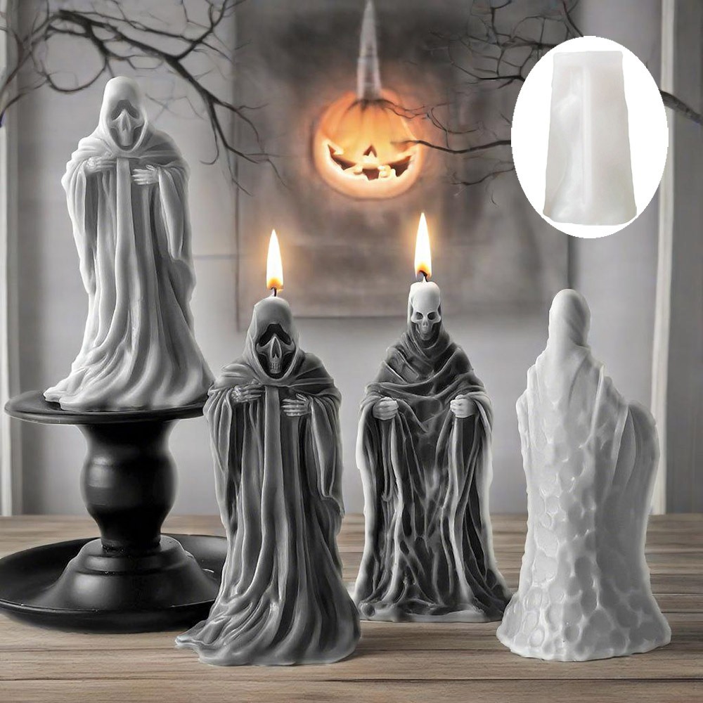 Resin Craft Ideas - 3d esqueleto perfume vela molde de