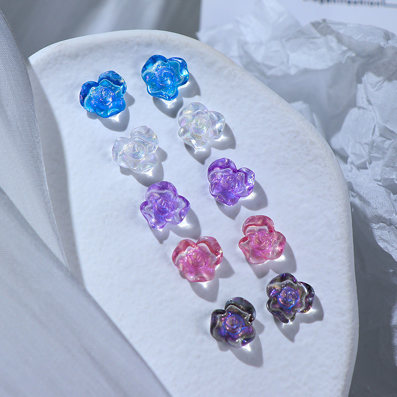 50 peças/pacote 10x10mm glitte - Resin Glitter Pack avaliação e preço
