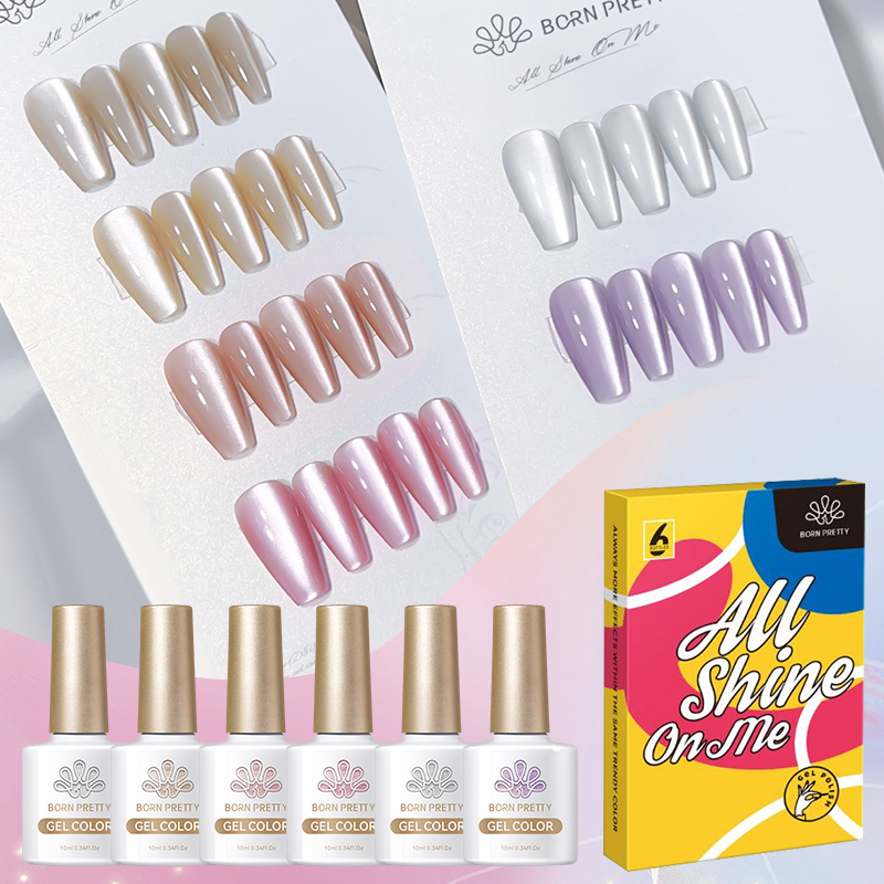 BORN PRETTY Conjunto de 6 Esma - Resin Glitter Pack avaliação e preço