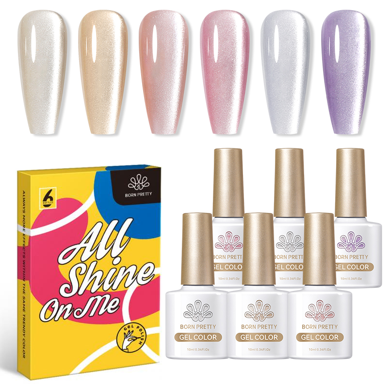 BORN PRETTY Conjunto de 6 Esma - Resin Glitter Pack avaliação e preço