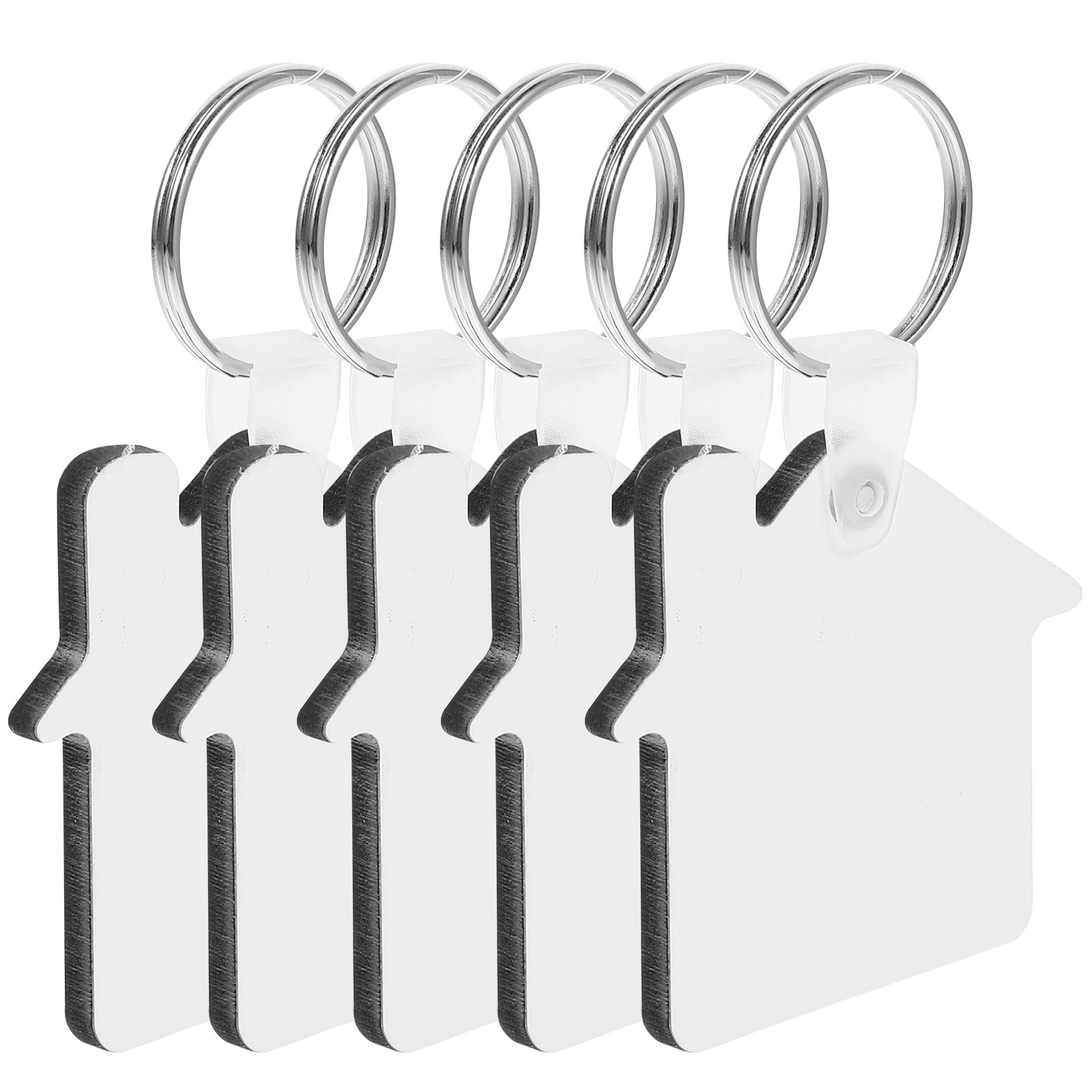 5 unidades de chaveiros em bra - Wood Ring Blank avaliação e preço