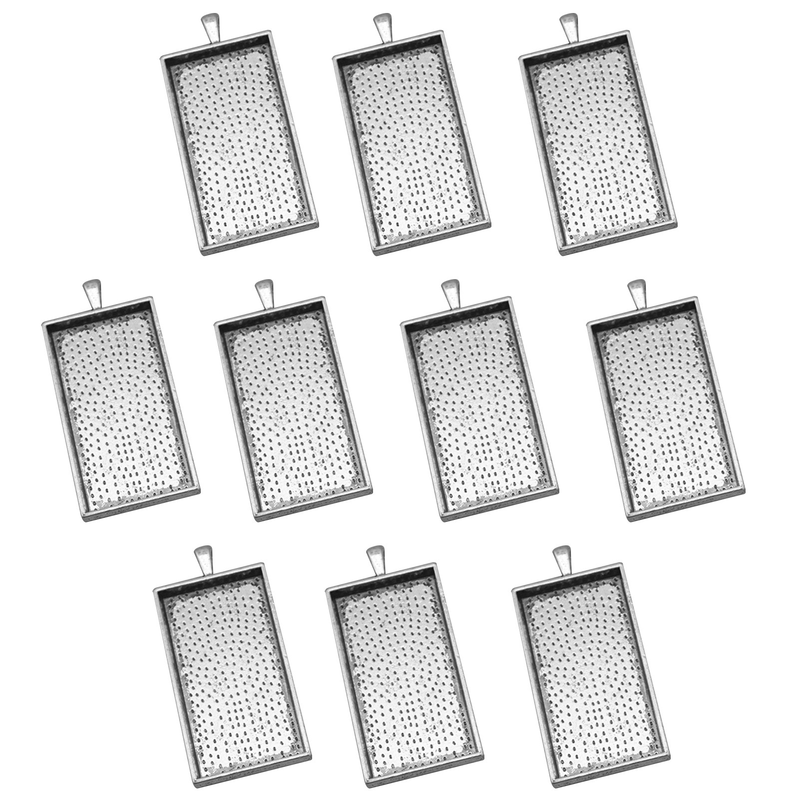 10 unidades de suportes para p - Bezels Set Pendant avaliação e preço